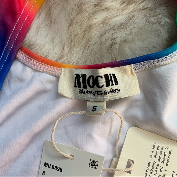 ALL THINGS MOCHI | Mila Striped Crossover 1-Piece - Picture 12 of 12